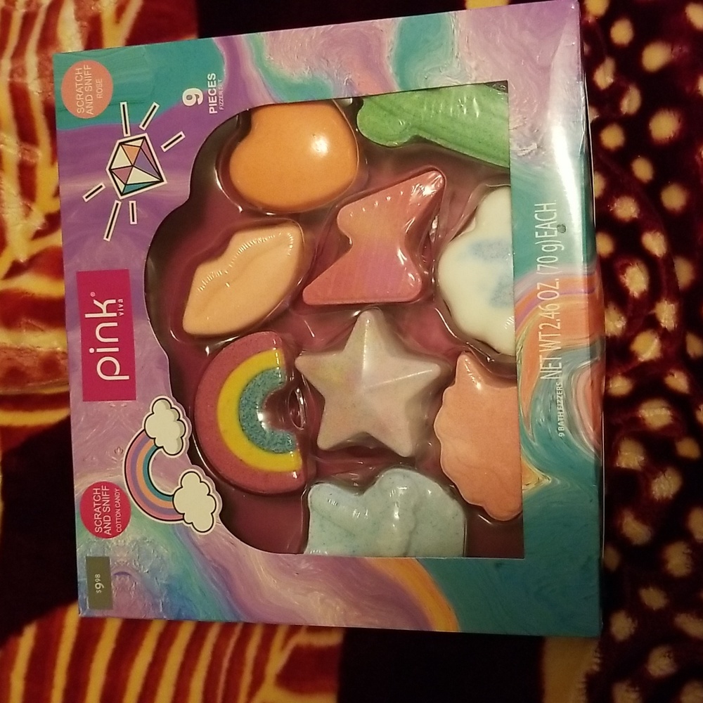 Bath bomb set of 9